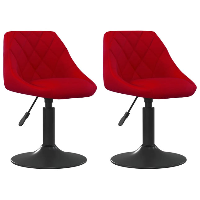 Eetkamerstoelen Draaibaar Fluweel