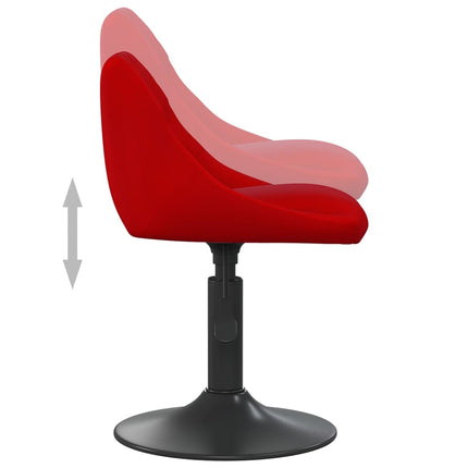 Eetkamerstoelen Draaibaar Fluweel