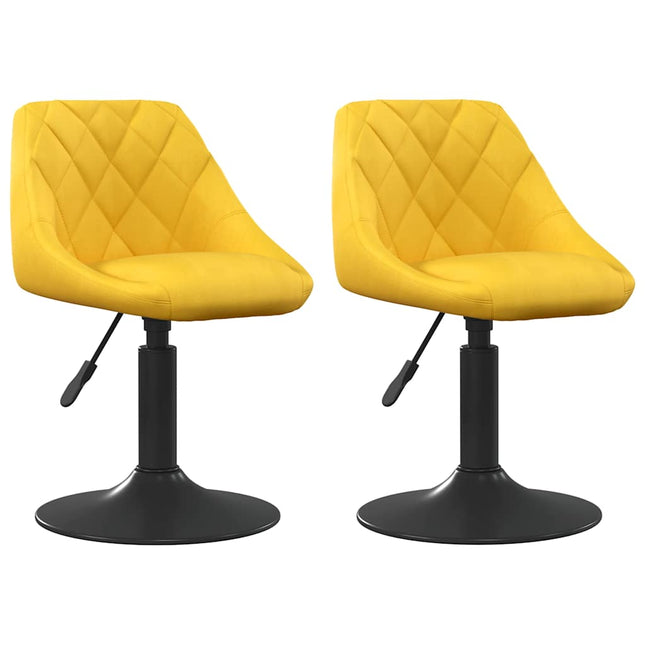 Eetkamerstoelen Draaibaar Fluweel