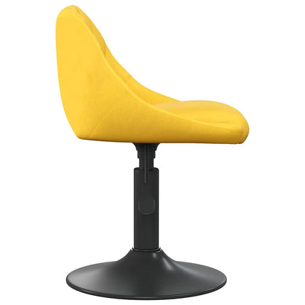 Eetkamerstoelen Draaibaar Fluweel
