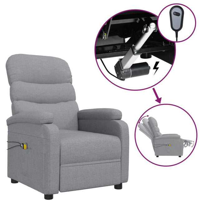 Massagestoel Elektrisch Stof