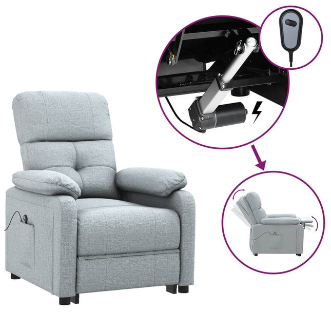 Fauteuil Elektrisch Verstelbaar Stof
