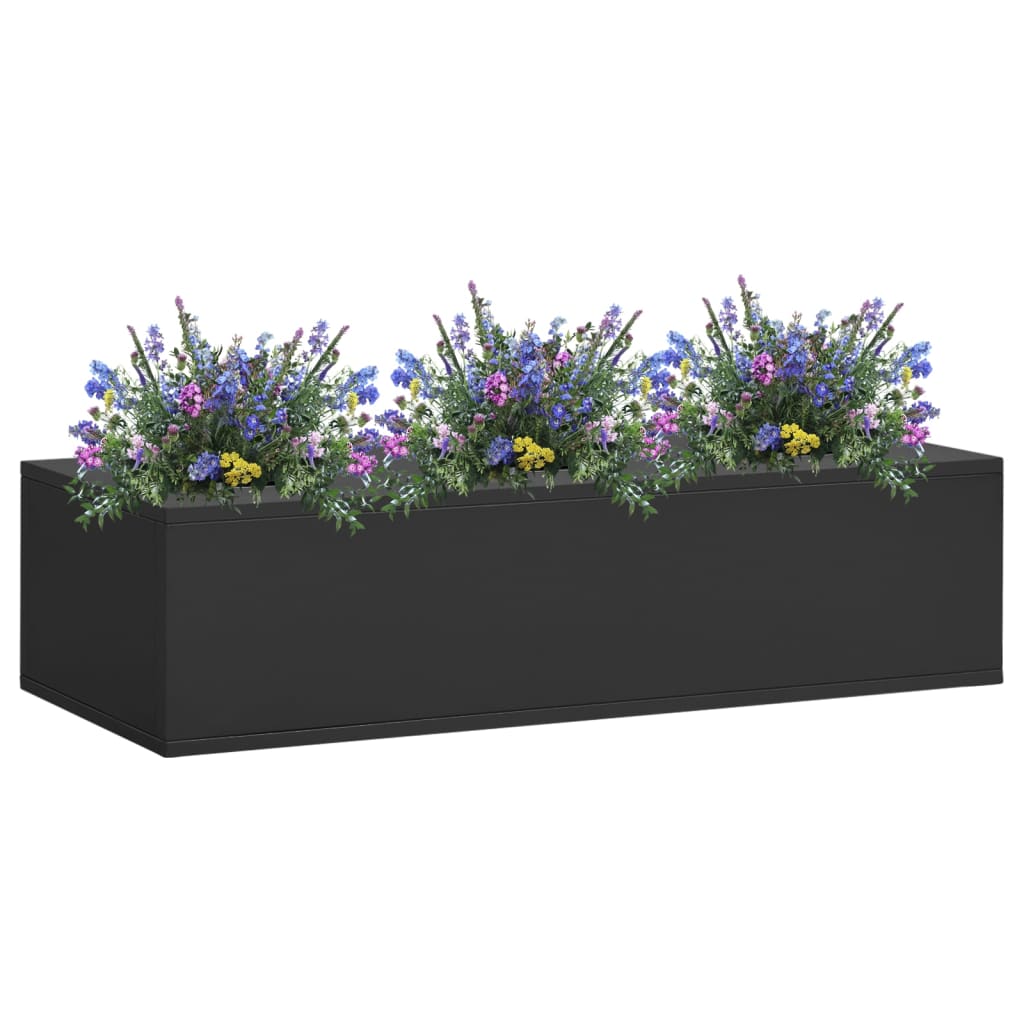 Kantoorbloembak 90X40X23 Cm Staal Kleurig
