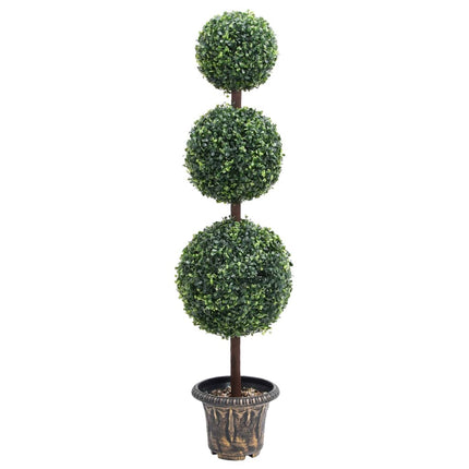 Kunstplant Met Pot Buxus Bolvorming 50 Cm Groen