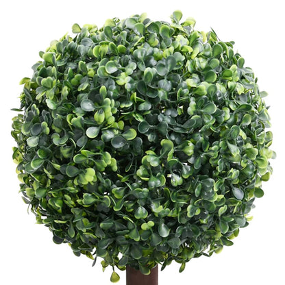 Kunstplant met pot buxus bolvorming 118 cm groen