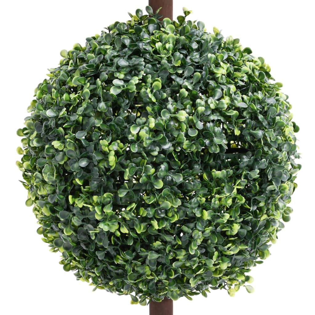 Kunstplant met pot buxus bolvorming 118 cm groen