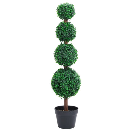 Kunstplant Met Pot Buxus Bolvorming 50 Cm Groen