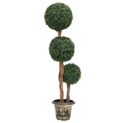 Kunstplant Met Pot Buxus Bolvorming 50 Cm Groen