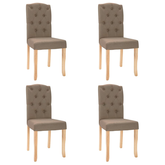Eetkamerstoelen Draaibaar Stof