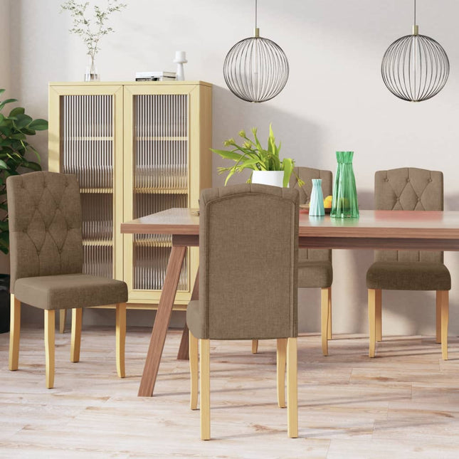 Eetkamerstoelen Draaibaar Stof