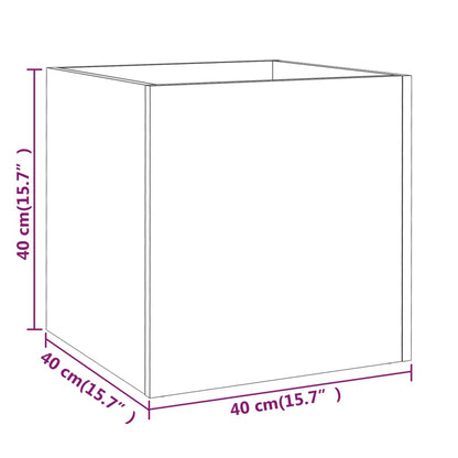 Plantenbak 40X40X40 Cm Bewerkt Hout