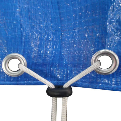Zwembadhoezen Rechthoekig 90 G/M² Pe