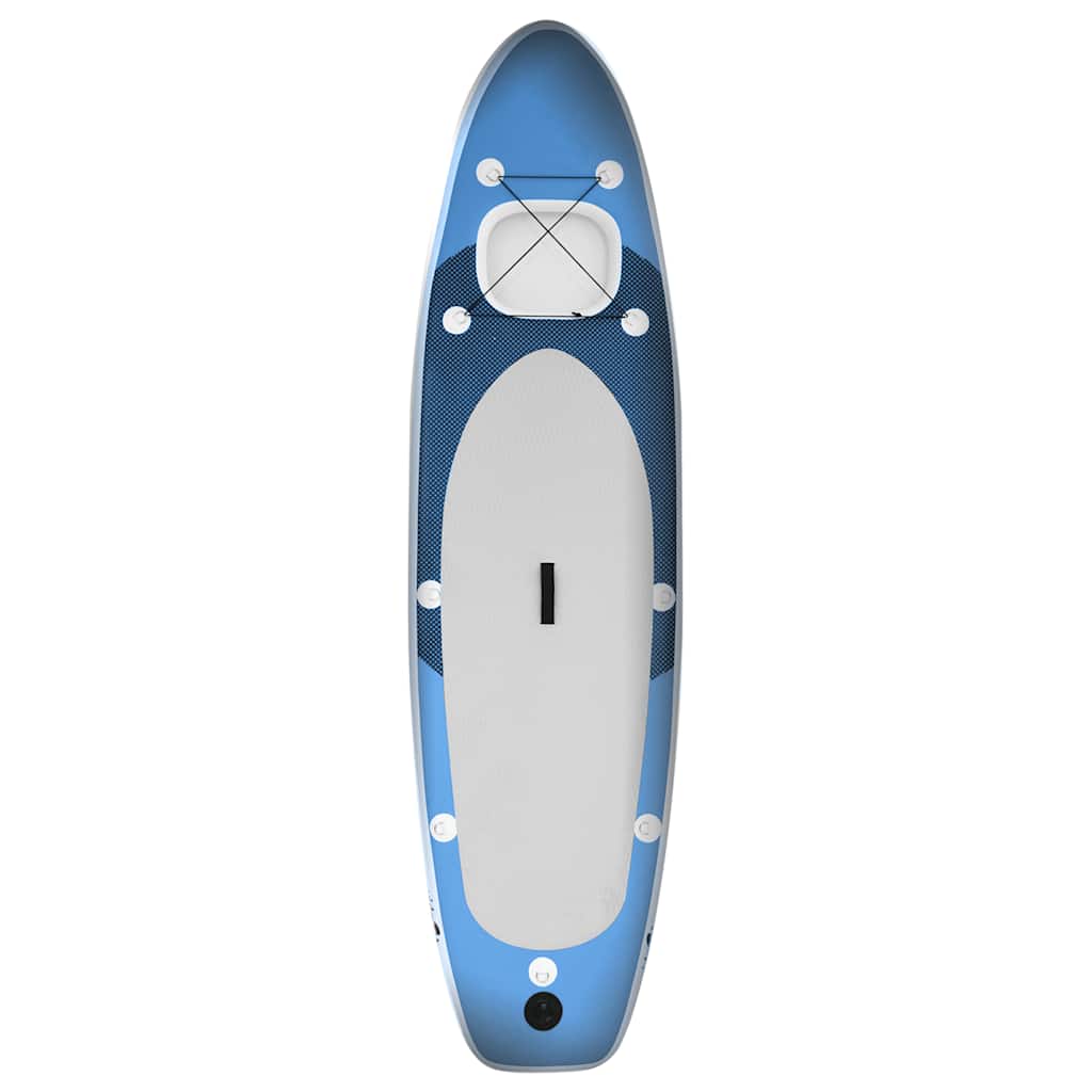 Stand Up Paddleboardset opblaasbaar 360x81x10 cm zeeblauw