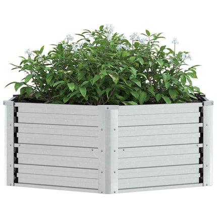 Plantenbak Verhoogd 129X45 Cm Gegalvaniseerd Staal Kleur