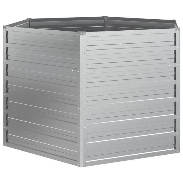 Plantenbak Verhoogd 129X77 Cm Gegalvaniseerd Staal Kleur