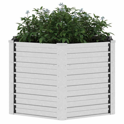 Plantenbak Verhoogd 129X77 Cm Gegalvaniseerd Staal Kleur