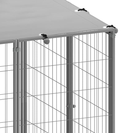 Hondenkennel 6,05 M² Staal Kleurig