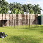 12.1 m² / Zwart