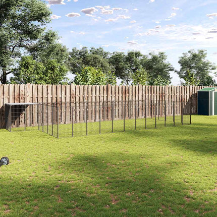 Hondenkennel 15,73 M² Staal