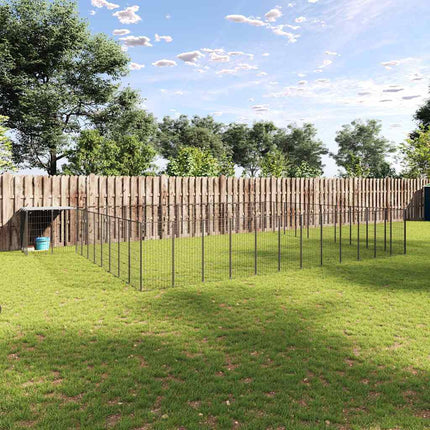 Hondenkennel 13,31 M² Staal