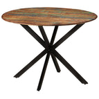 Ø 110 x 78 cm / massief gerecycled hout