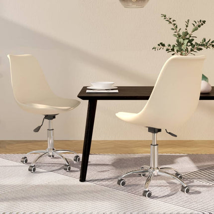 Eetkamerstoelen Draaibaar Stof Kleurig