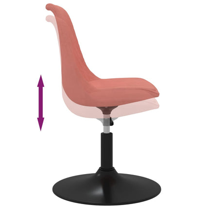 Eetkamerstoelen Draaibaar Fluweel