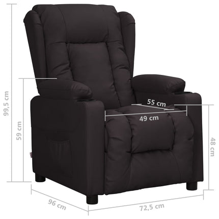 Fauteuil Verstelbaar Kunstleer
