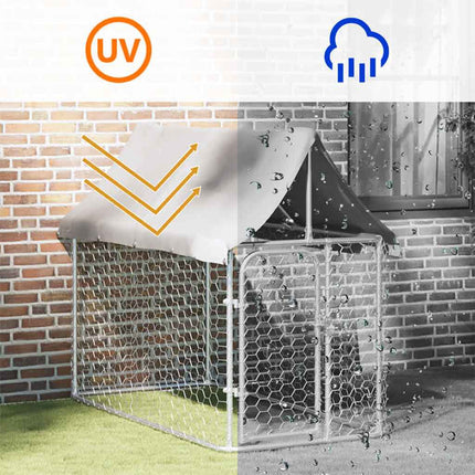 Hondenkennel Voor Buiten Met Dak