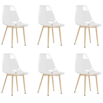 Eetkamerstoelen Pet Transparant