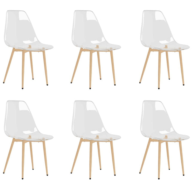 Eetkamerstoelen Pet Transparant