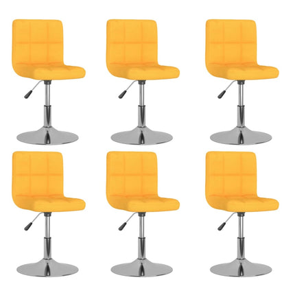 Eetkamerstoelen Draaibaar Stof