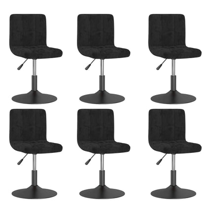 Eetkamerstoelen Draaibaar Fluweel