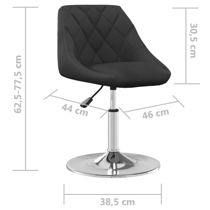 Eetkamerstoelen Draaibaar Fluweel