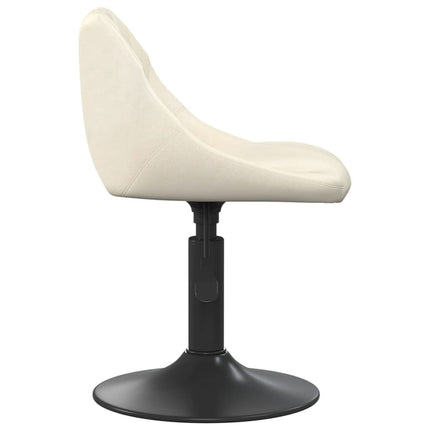 Eetkamerstoelen Draaibaar Fluweel Kleurig