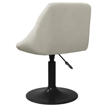 Eetkamerstoelen Draaibaar Fluweel Kleurig