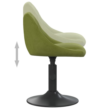 Eetkamerstoelen Draaibaar Fluweel