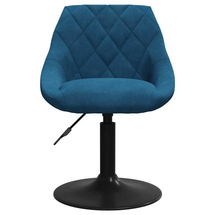 Eetkamerstoelen Draaibaar Fluweel
