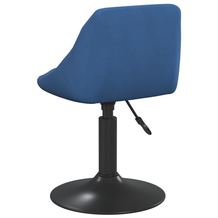 Eetkamerstoelen Draaibaar Fluweel