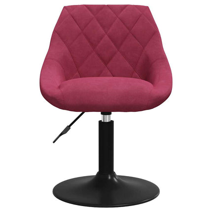 Eetkamerstoelen Draaibaar Fluweel