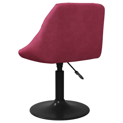 Eetkamerstoelen Draaibaar Fluweel