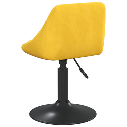 Eetkamerstoelen Draaibaar Fluweel