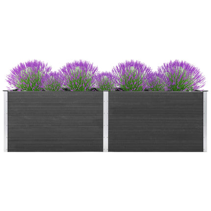 Verhoogde Plantenbak Wpc En Aluminium