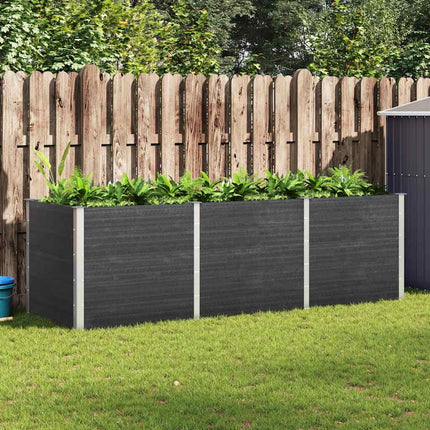 Verhoogde Plantenbak Wpc En Aluminium