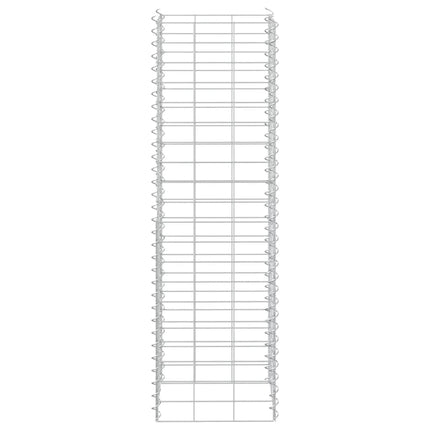 Schanskorf Plantenbakken 3 St Verhoogd 30X30X100 Cm Ijzer