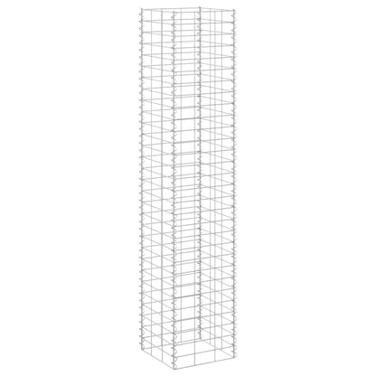 Schanskorf plantenbakken 3 st verhoogd 30x30x150 cm ijzer