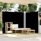 180 x 600 cm / Zwart