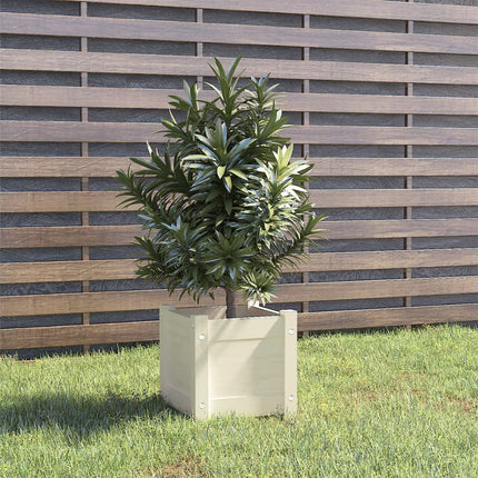 Plantenbakken 31X31X31 Cm Massief Grenenhout