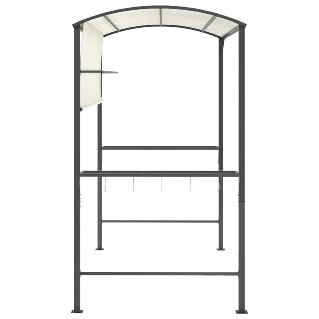 Prieel Met Dak 220X110X200 Cm Kleurig