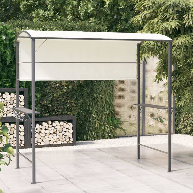 Prieel Met Dak 220X110X200 Cm Kleurig